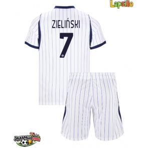 Inter Milan Piotr Zielinski #7 Vieraspaita Lapsille 2026-27 Lyhythihainen (+ shortsit)